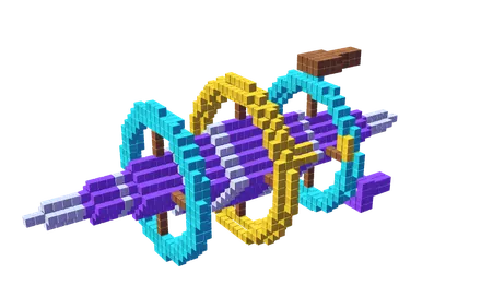 Spire – a boss ship from Cube Galaxy